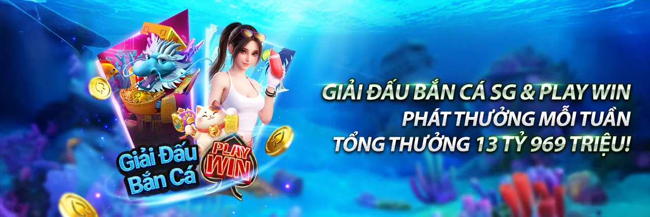 Thế giới đại dương t88 Bắn Cá với đồ họa sống động và kho báu